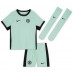 Chelsea Axel Disasi #2 Babykleding Derde Shirt Kinderen 2023-24 Korte Mouwen (+ korte broeken)